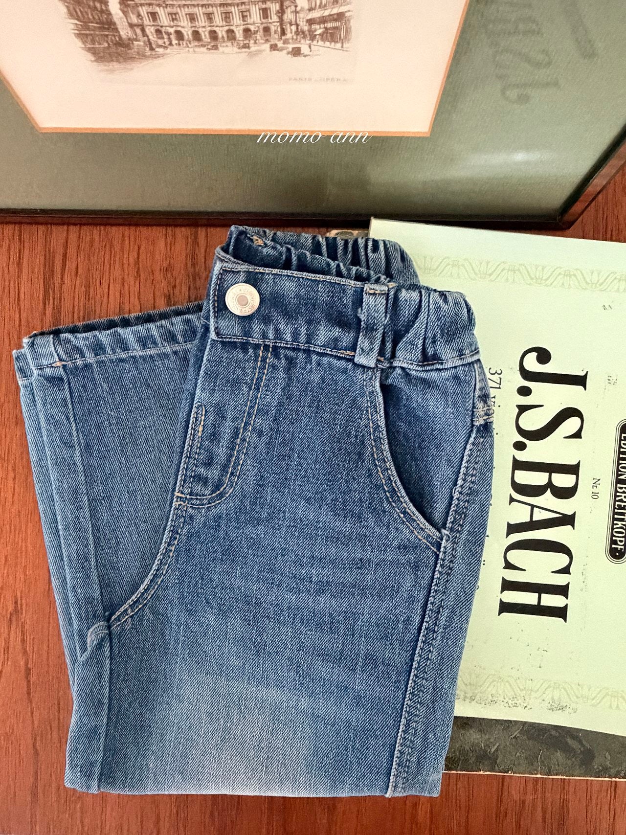 ［momo ann］Luca denim pants