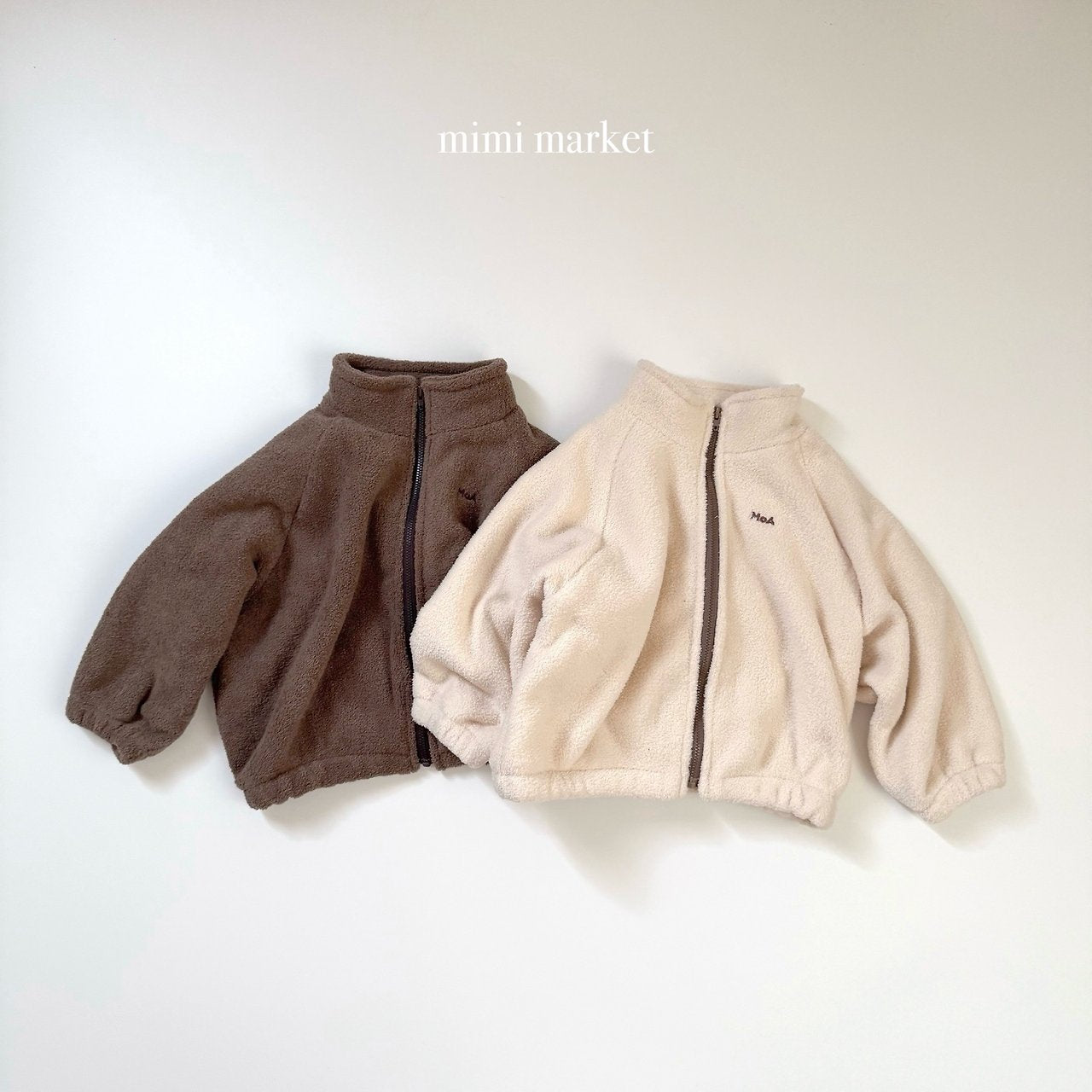 [mimi market] Egg zip up