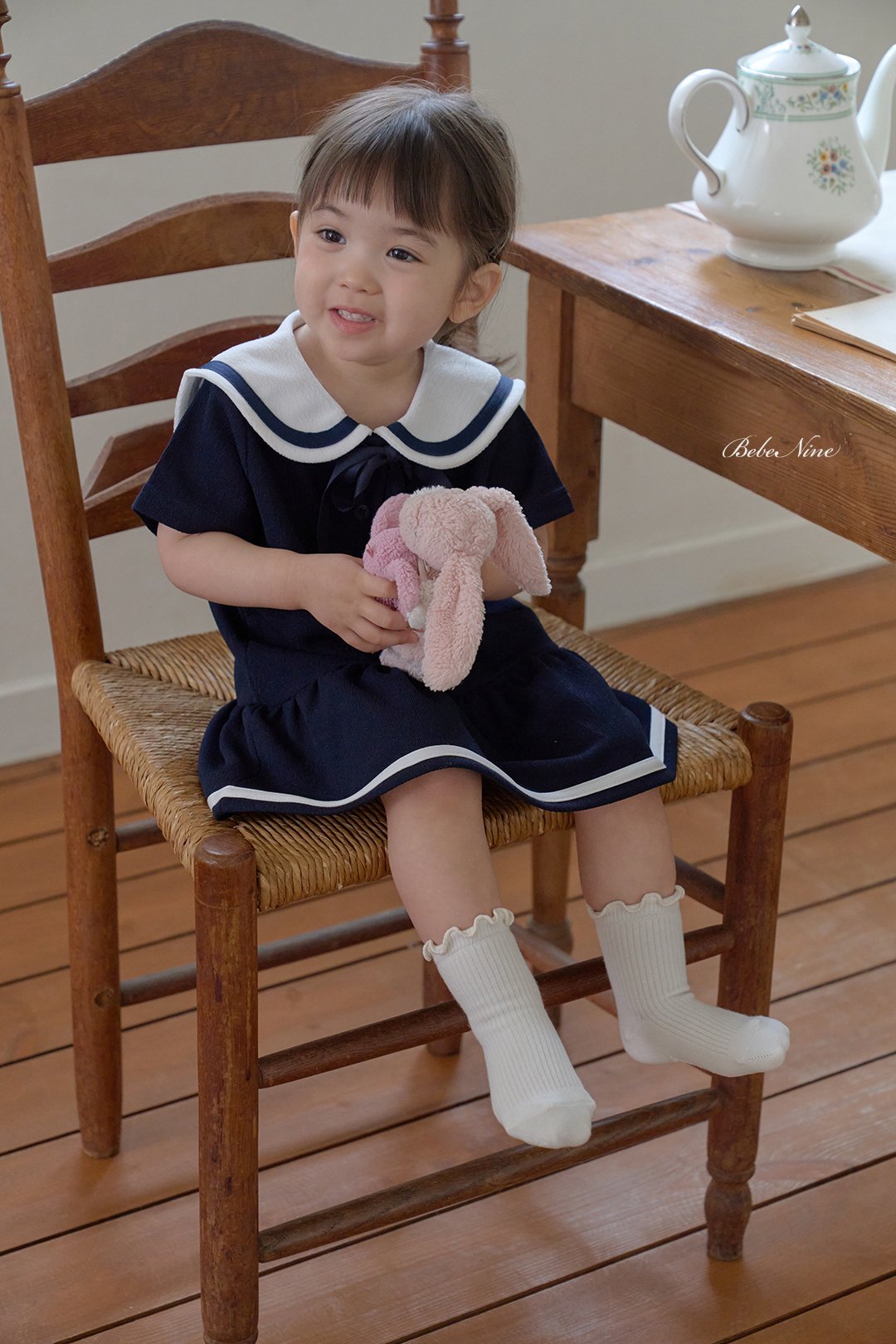 ［bebenine］Frill socks set