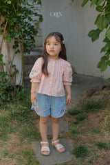 ［OREN］Rosse denim short pants