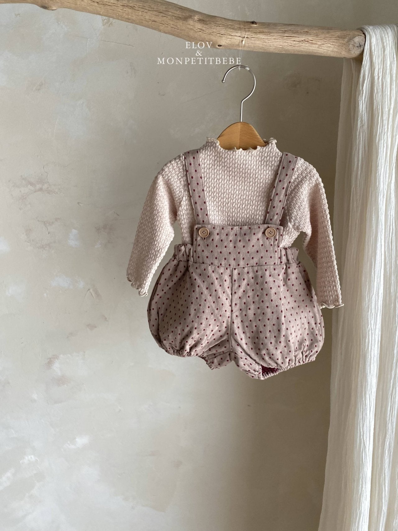 ［Mon petit bebe］Aubéa rompers