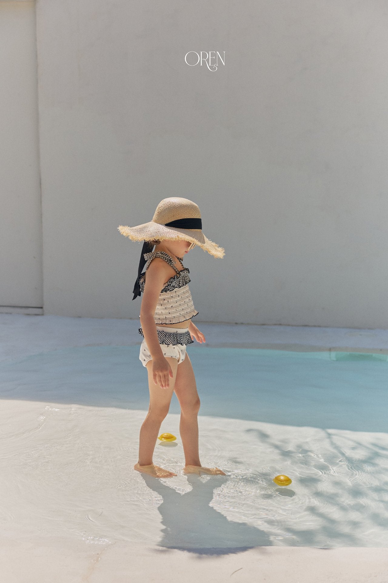 ［OREN］Seline raffia summer hat