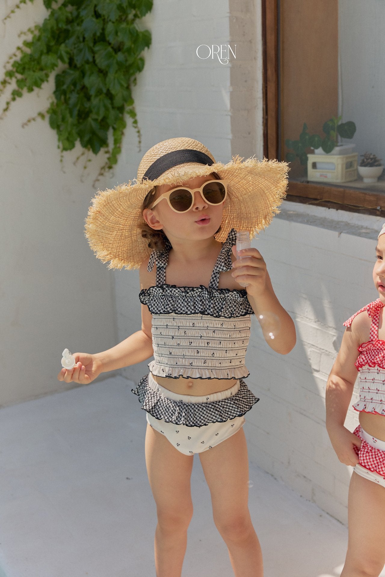 ［OREN］Seline raffia summer hat