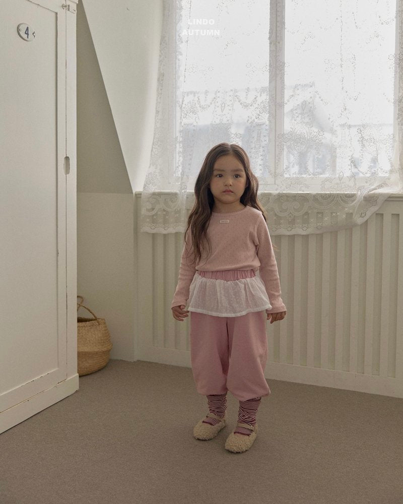 ［LINDO］Lala jogger pants
