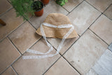 ［FLO］Aris lace straw hat