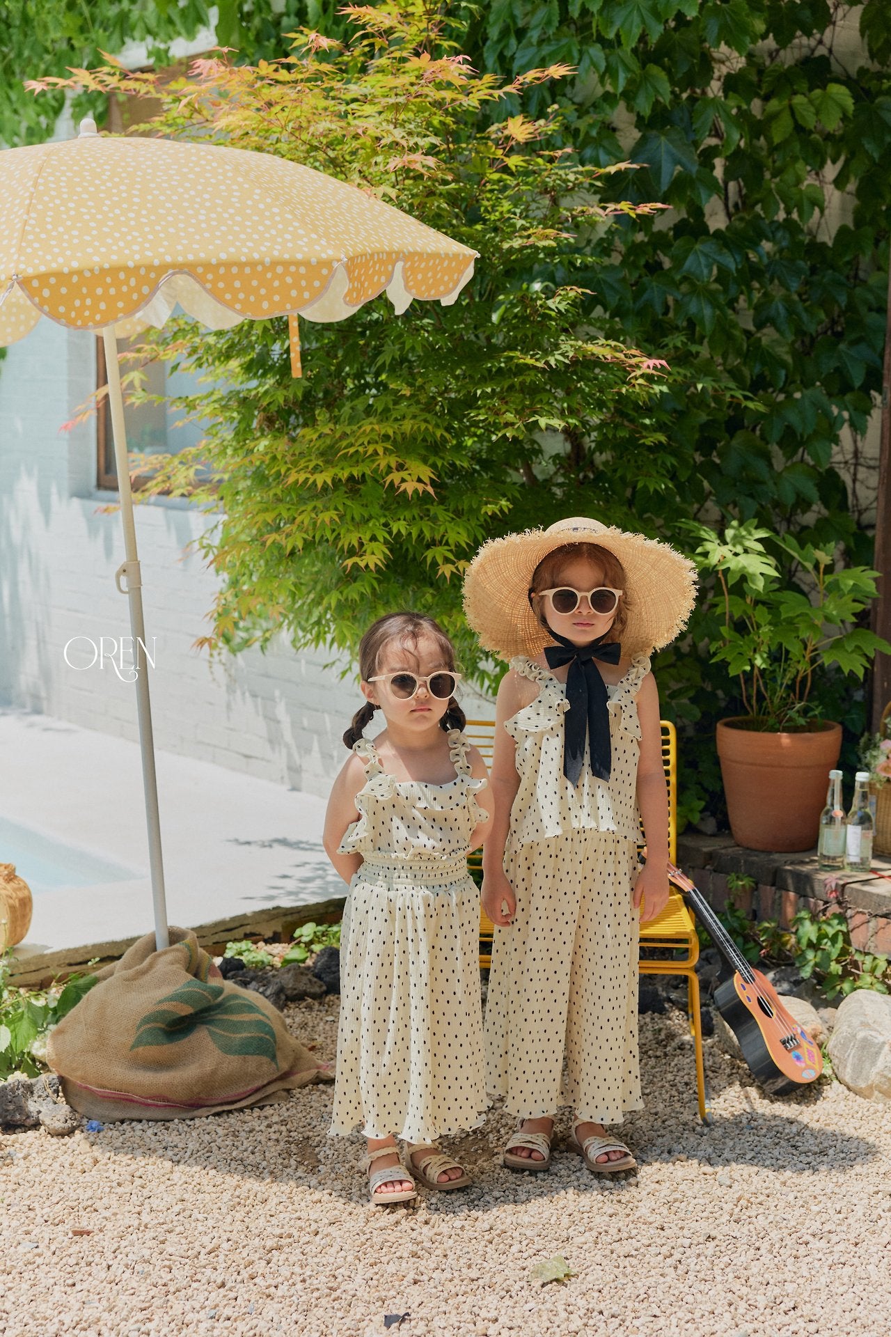 ［OREN］Seline raffia summer hat