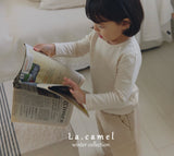 ［La.camel］Cottage eyelet tee