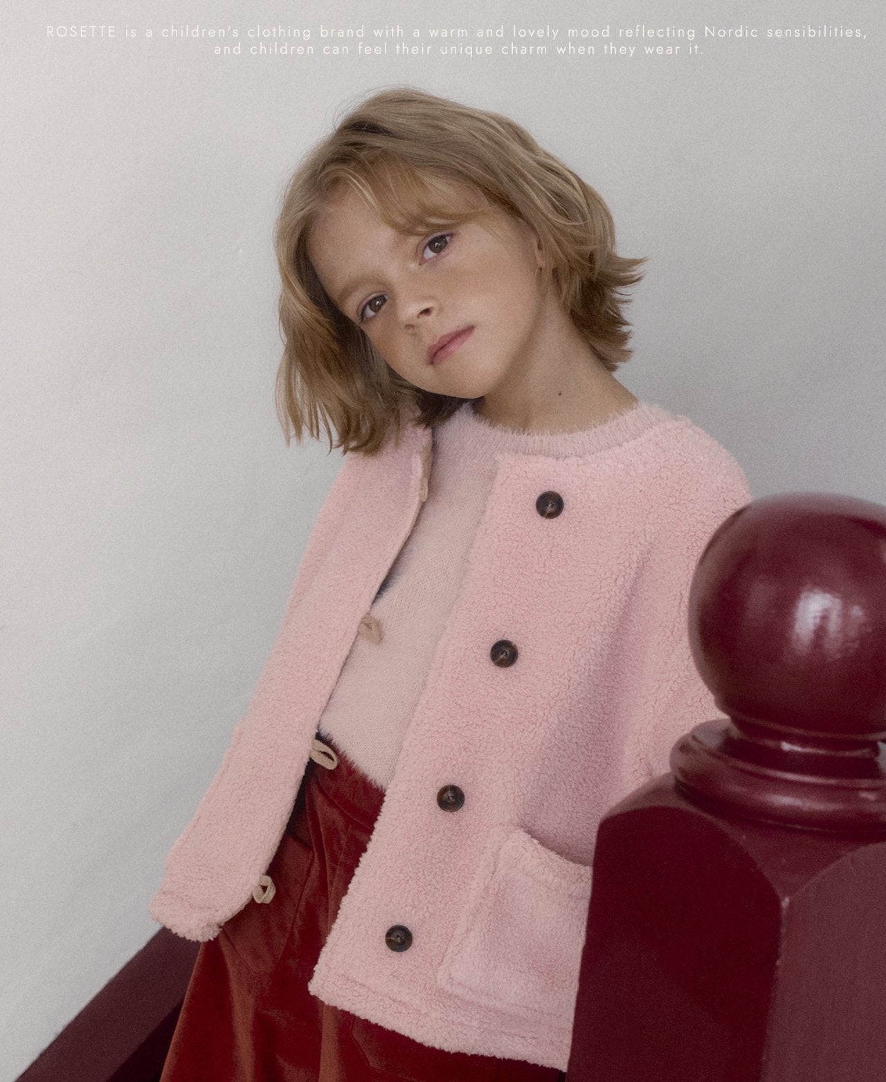 ［ROSETTE］Bunny round knit