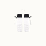 ［bebenine］Nine Ribbon Knee Socks Set