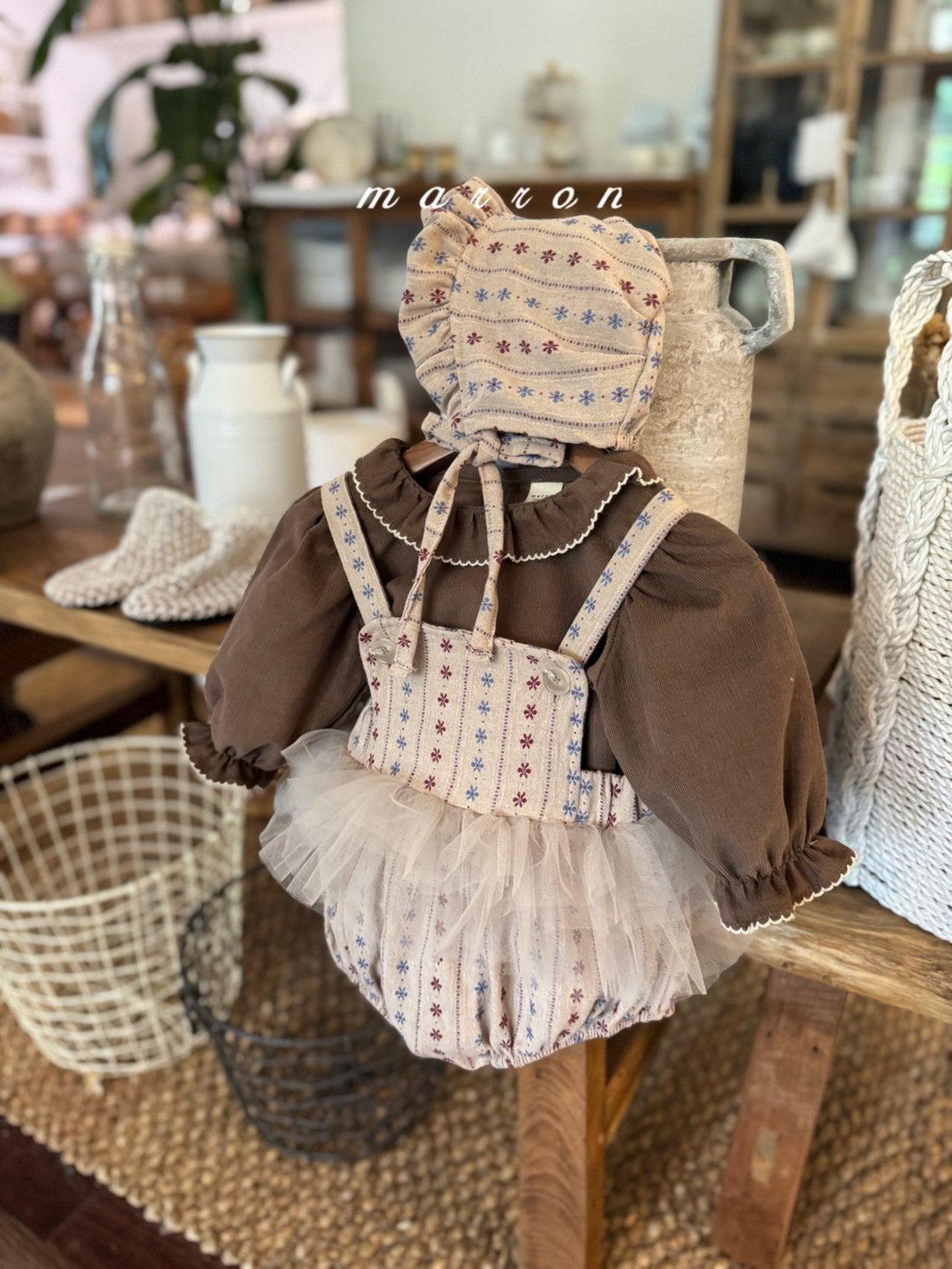 ［marron］Gelato bonnet