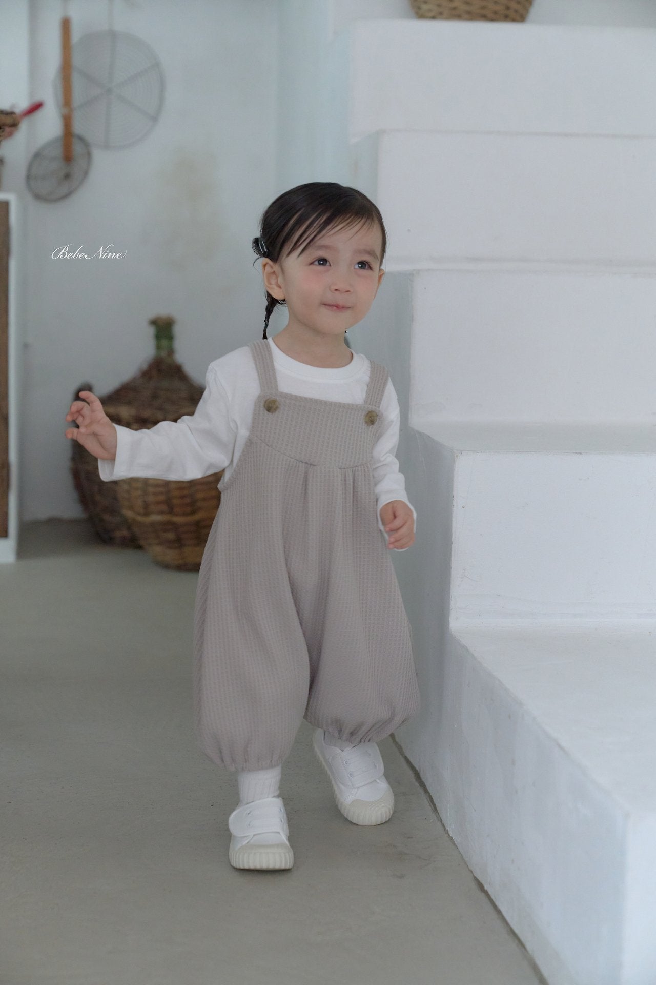 ［bebenine］Monaka Suspender Suit