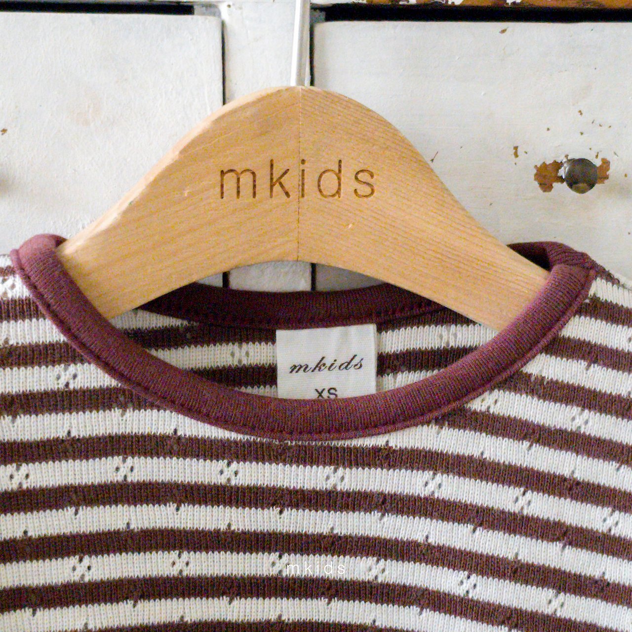 ［mkids］Bonbon stripe tops