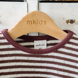 ［mkids］Bonbon stripe tops