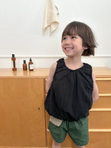 ［digreen］Mary shirring sleeveless blouse