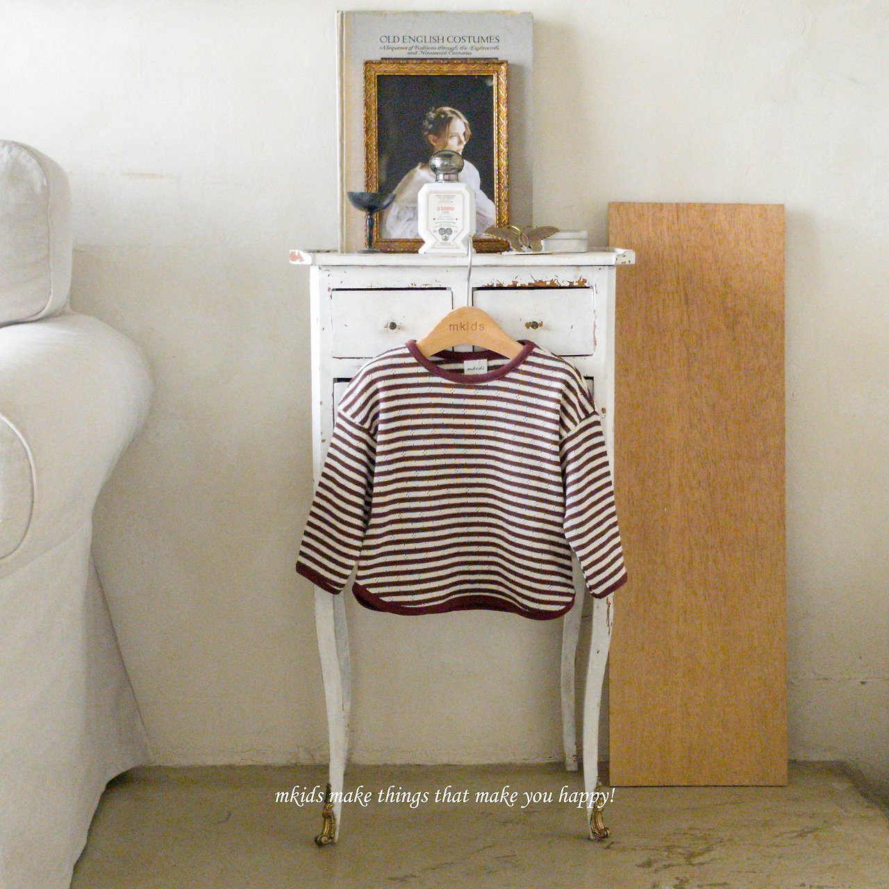 ［mkids］Bonbon stripe tops