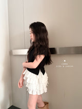 ［comma］Diagonal line tee