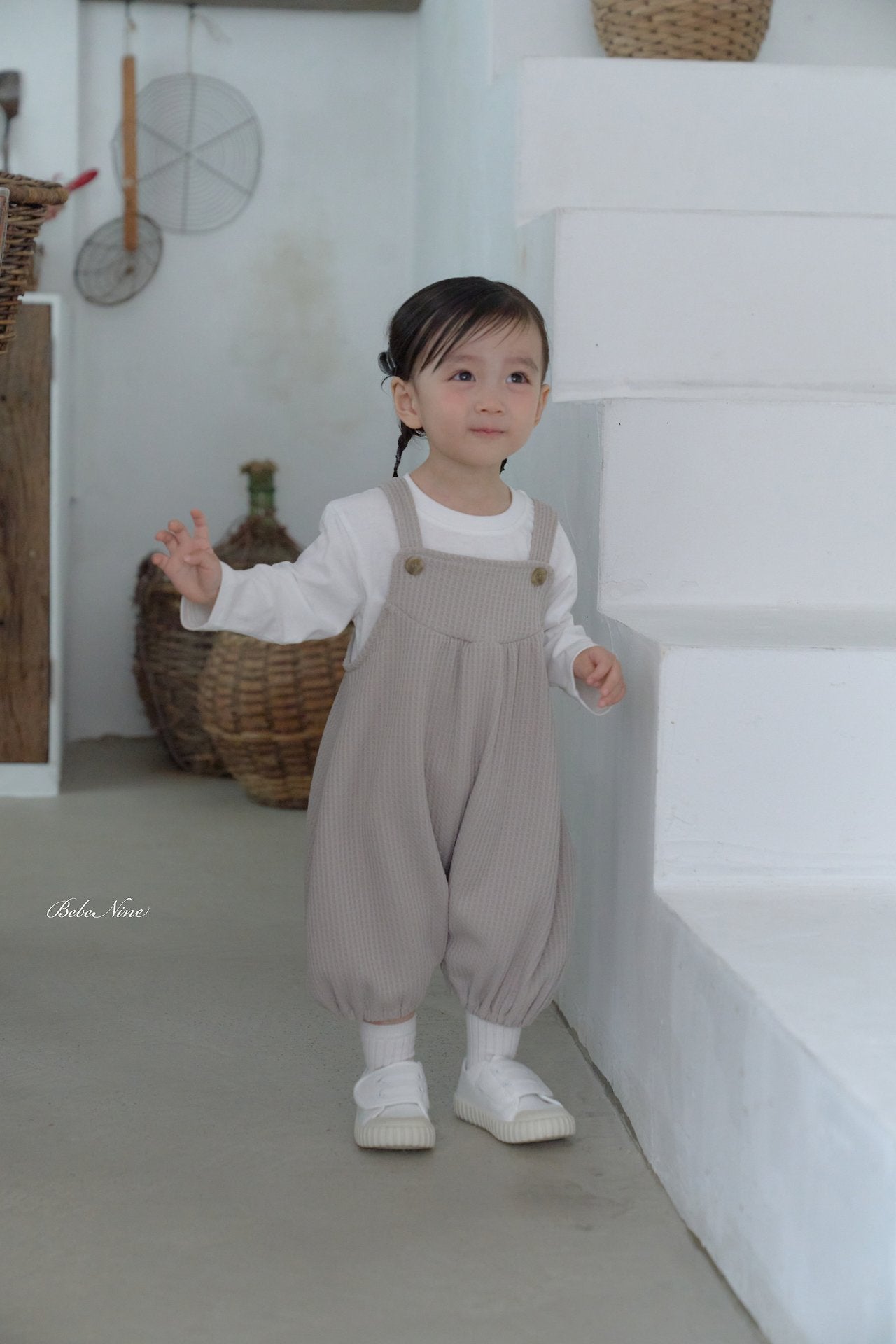 ［bebenine］Monaka Suspender Suit