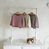 ［mkids］Bonbon stripe tops