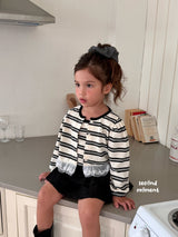 ［second moment］Blooming cardigan set