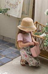 ［FLO］Aris lace straw hat