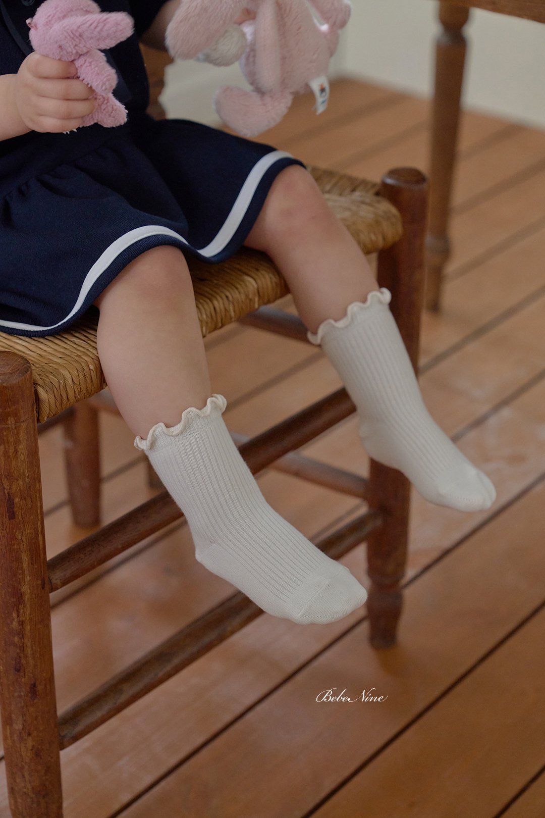 ［bebenine］Frill socks set