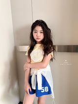 ［comma］Heart lace tee