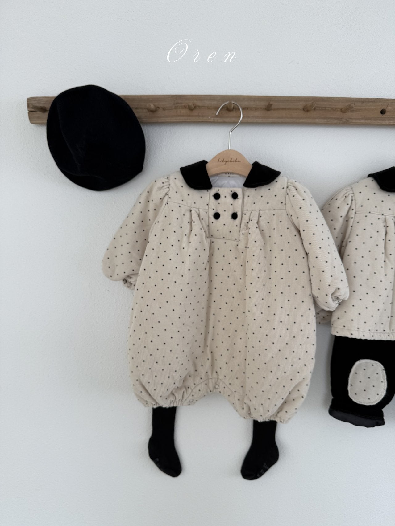 ［OREN］Noel sailor padding rompers (2oz)