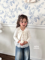 ［second moment］Soft cardigan & camisole set