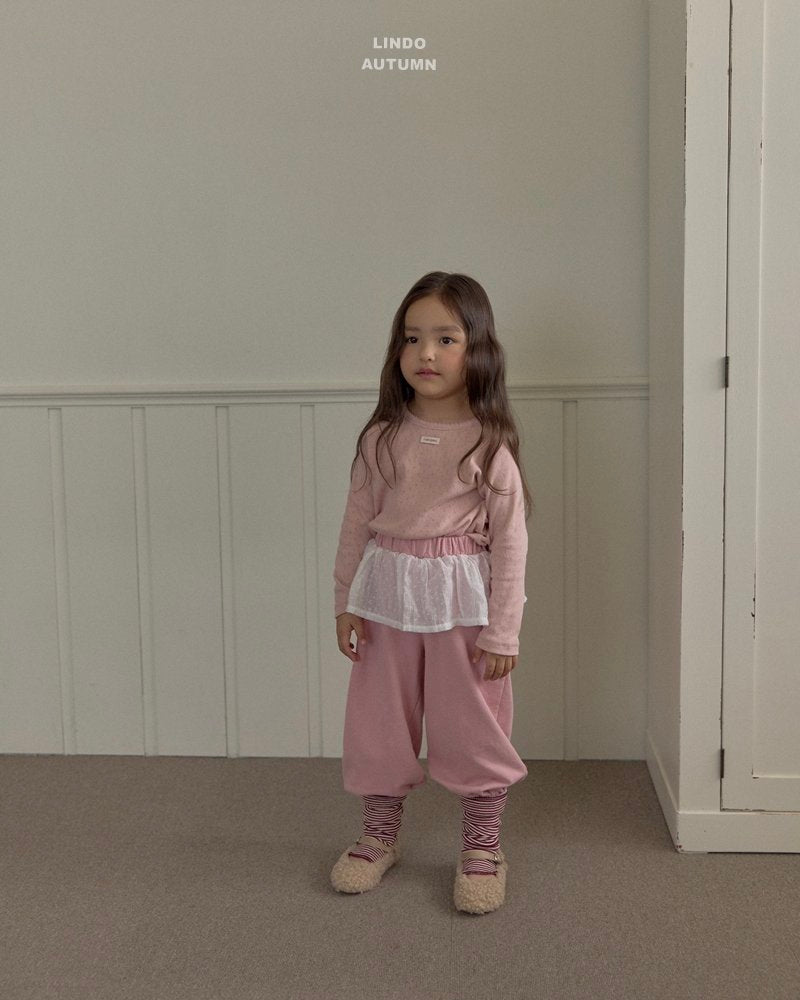 ［LINDO］Lala jogger pants