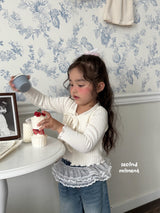 ［second moment］Soft cardigan & camisole set