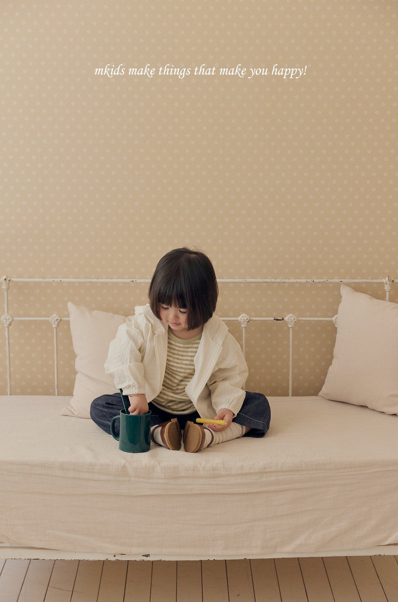 ［mkids］Bonbon stripe tops