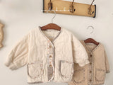 ［valubebe］Point quilting jacket (baby & kids)