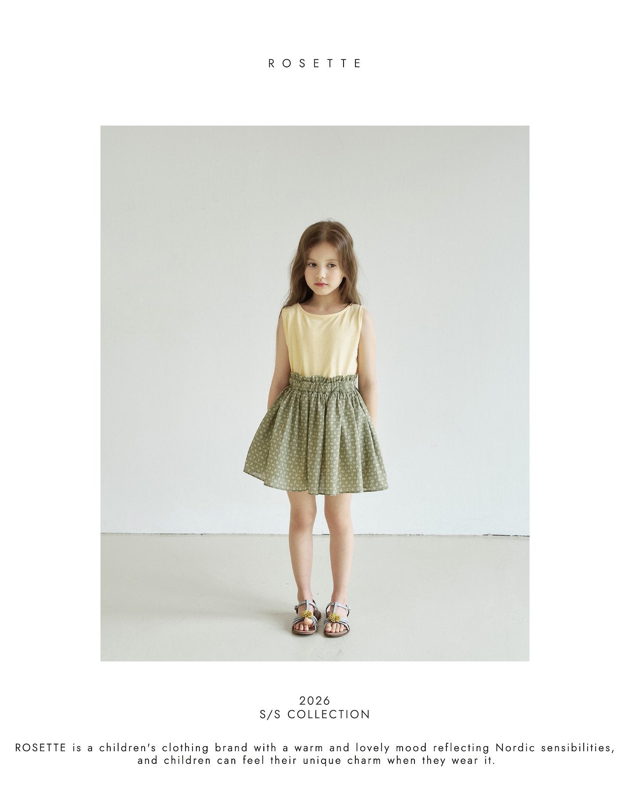 ［ROSETTE］Cony sleeveless tops