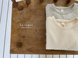 ［La.camel］Cottage eyelet tee