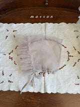 ［marron］Pearl bonnet