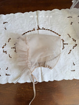 ［marron］Pearl bonnet