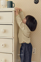 ［mkids］Bonbon stripe tops