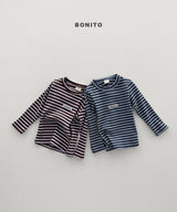 ［Bonito］Sugar stripe rib tee