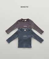 ［Bonito］Sugar stripe rib tee
