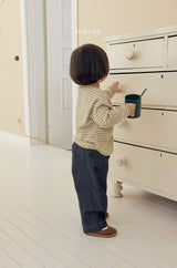 ［mkids］Bonbon stripe tops