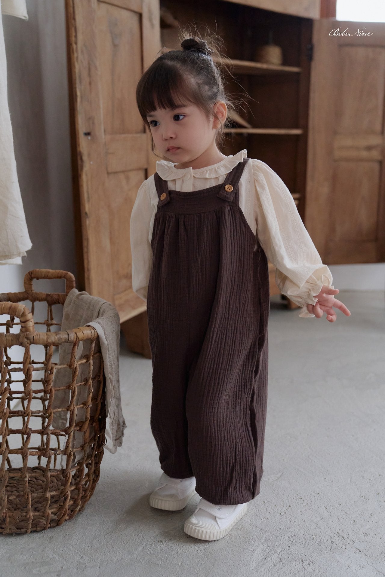 ［bebenine］Jay Suspender Pants