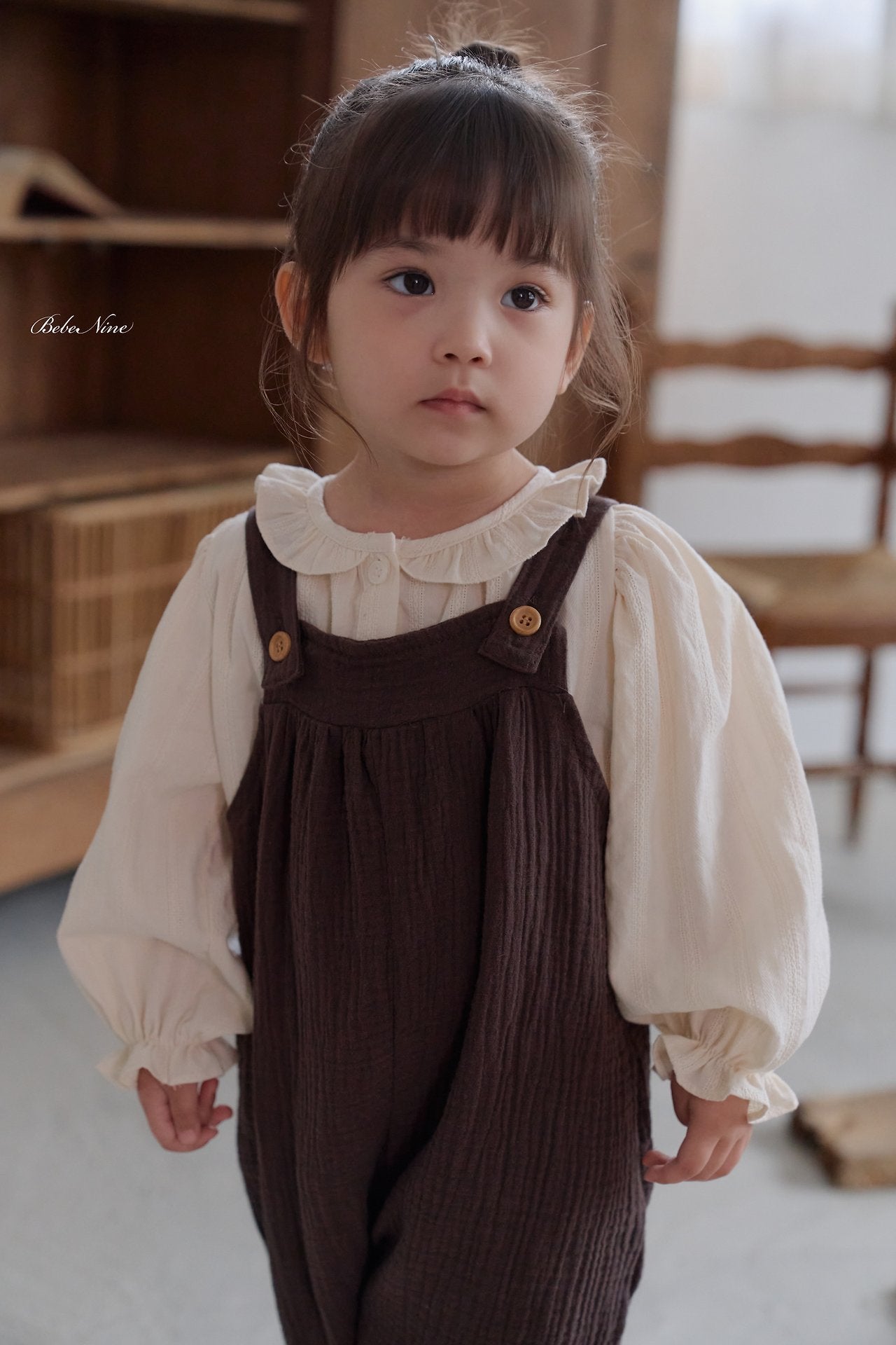［bebenine］Jay Suspender Pants