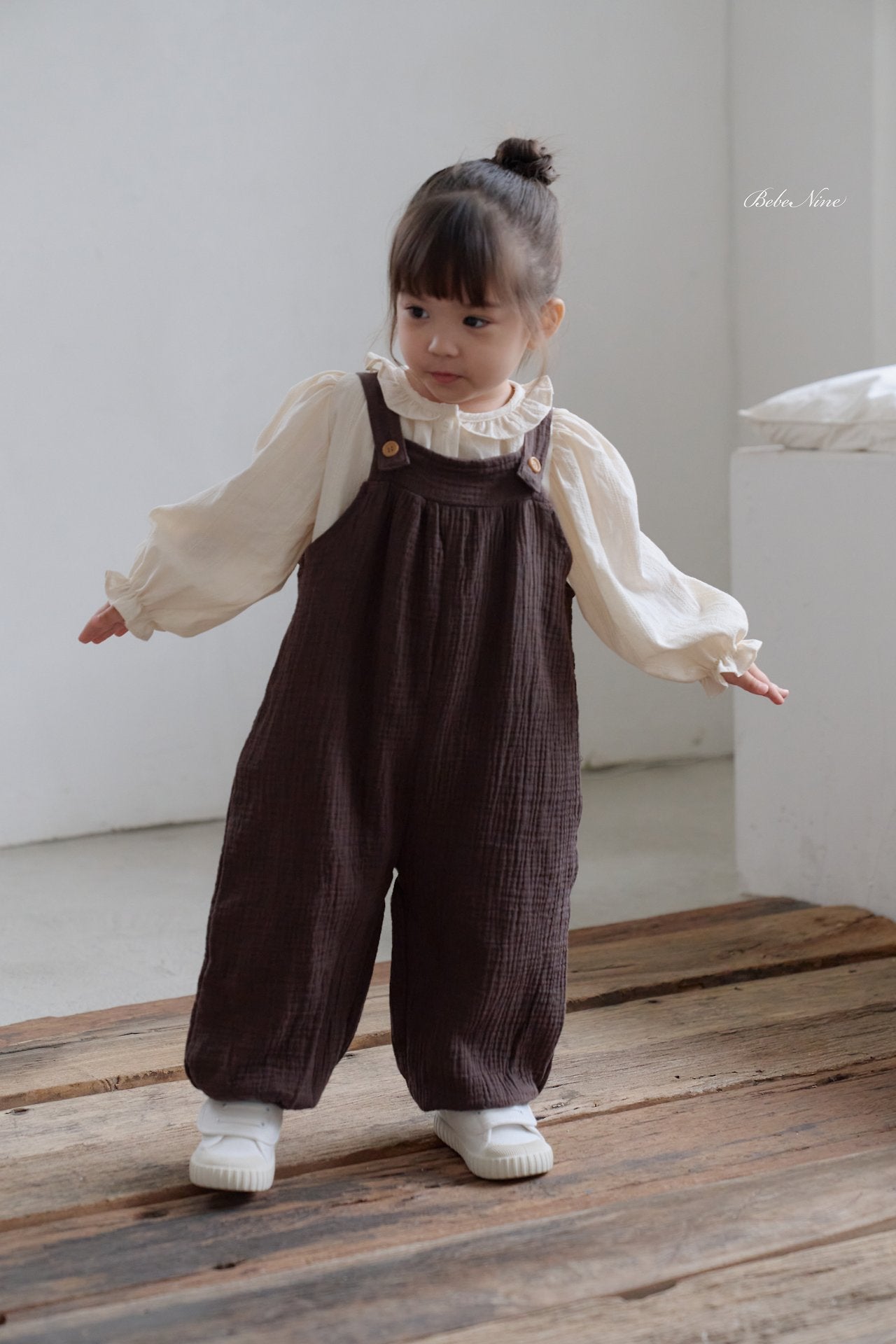 ［bebenine］Jay Suspender Pants