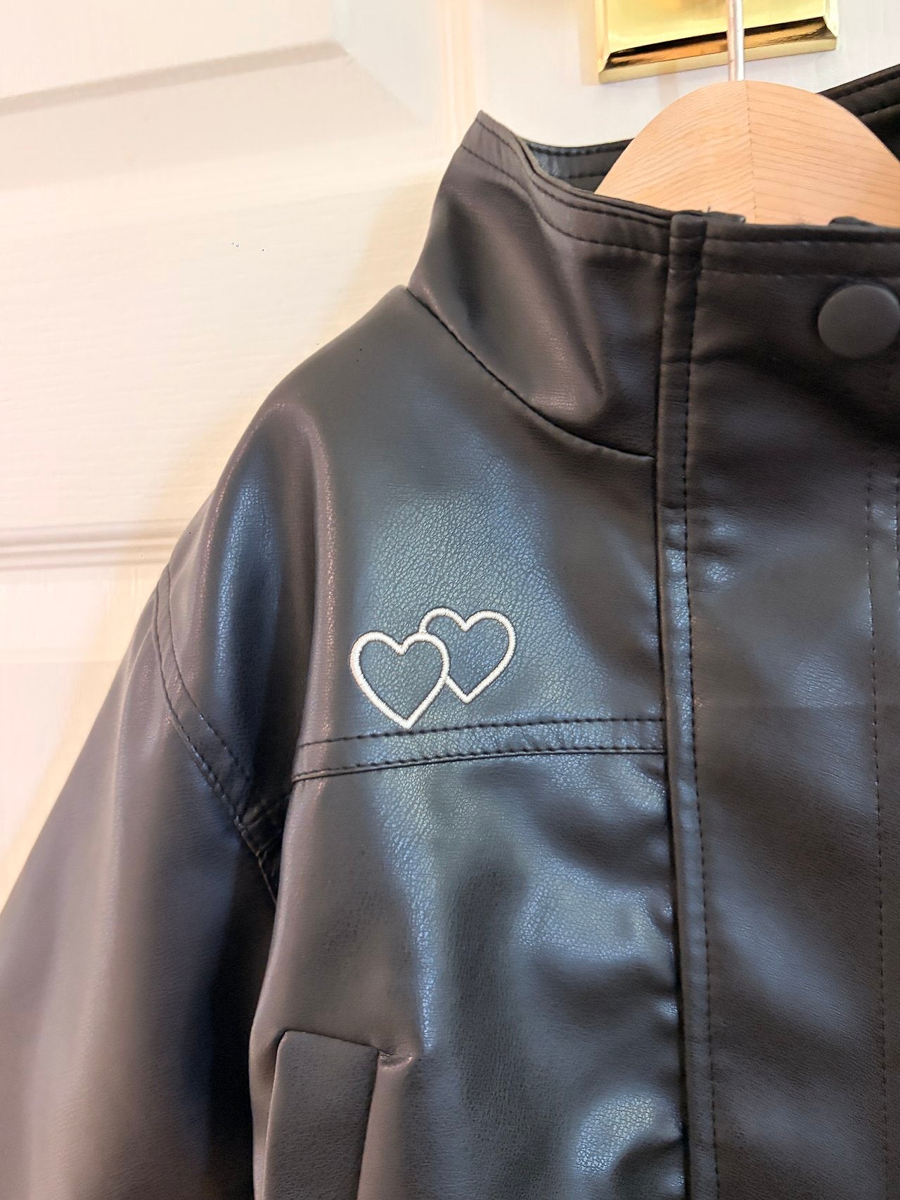 ［momo ann］Leather Jacket