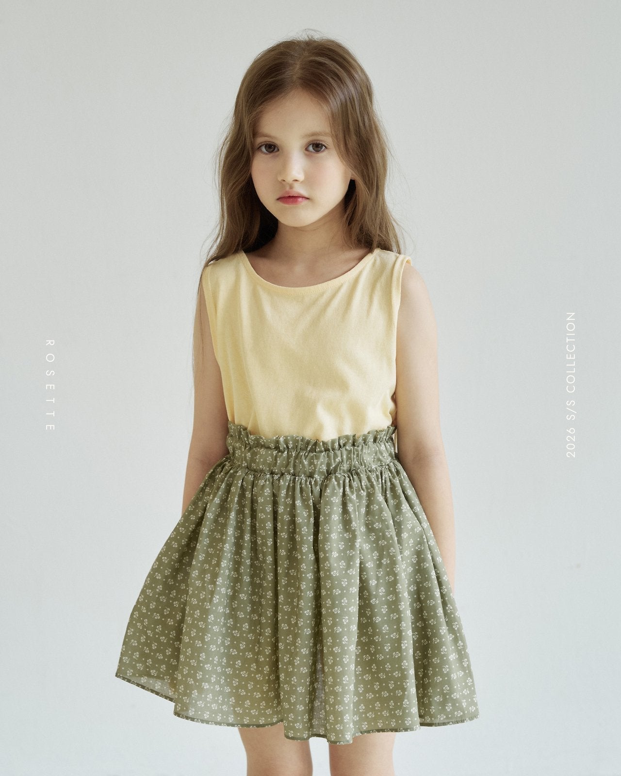 ［ROSETTE］Cony sleeveless tops