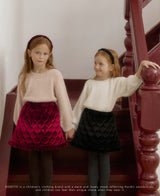 ［ROSETTE］Bunny round knit