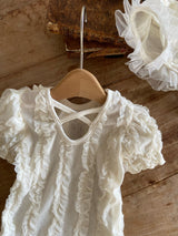 ［Anne shirley］Claudine rompers (bonnet set)