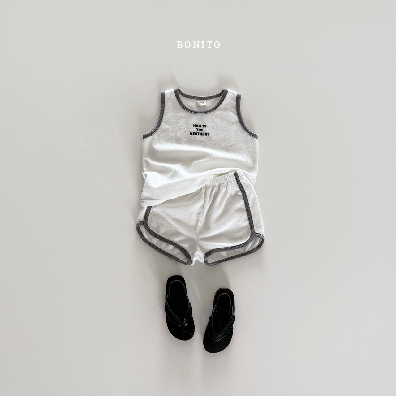［Bonito］Weather sleeveless set