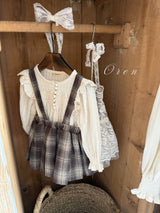 ［OREN］Miel smock rompers