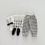 ［Bonito］Stripe jogger pants